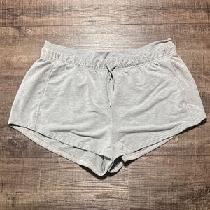 Lululemon Athletica Light Gray Athletic Shorts 14
